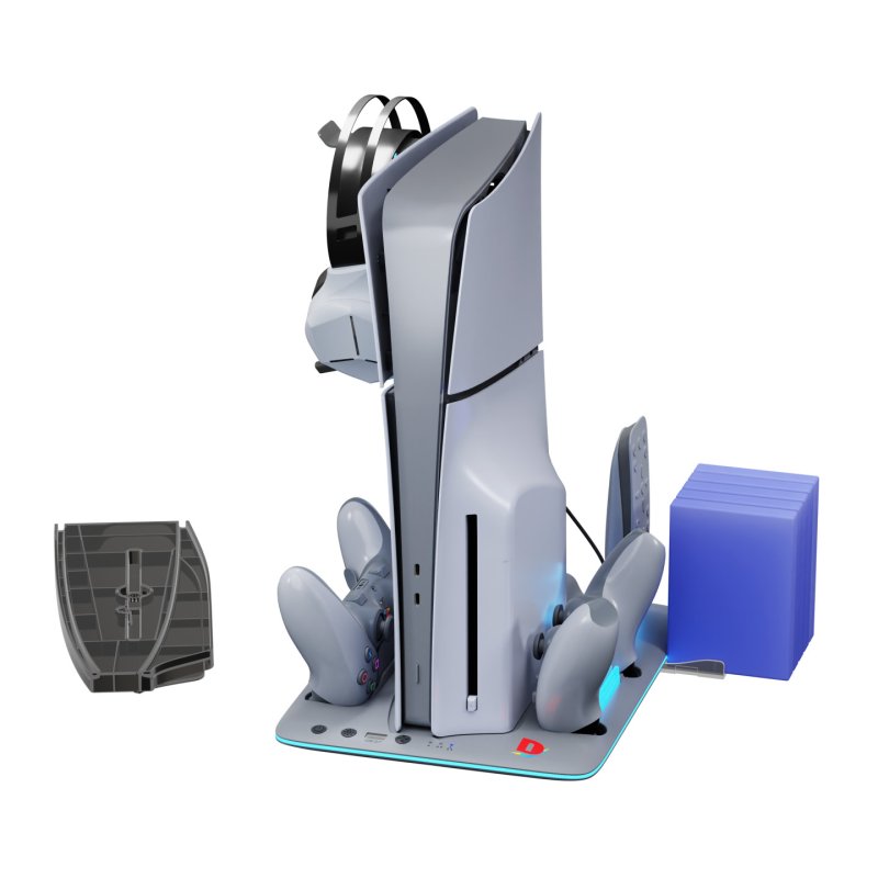 iMP Tech - DLX LED Multi Function Charge and Cool Stand - 30th Anniversary Limited Edition - Grey