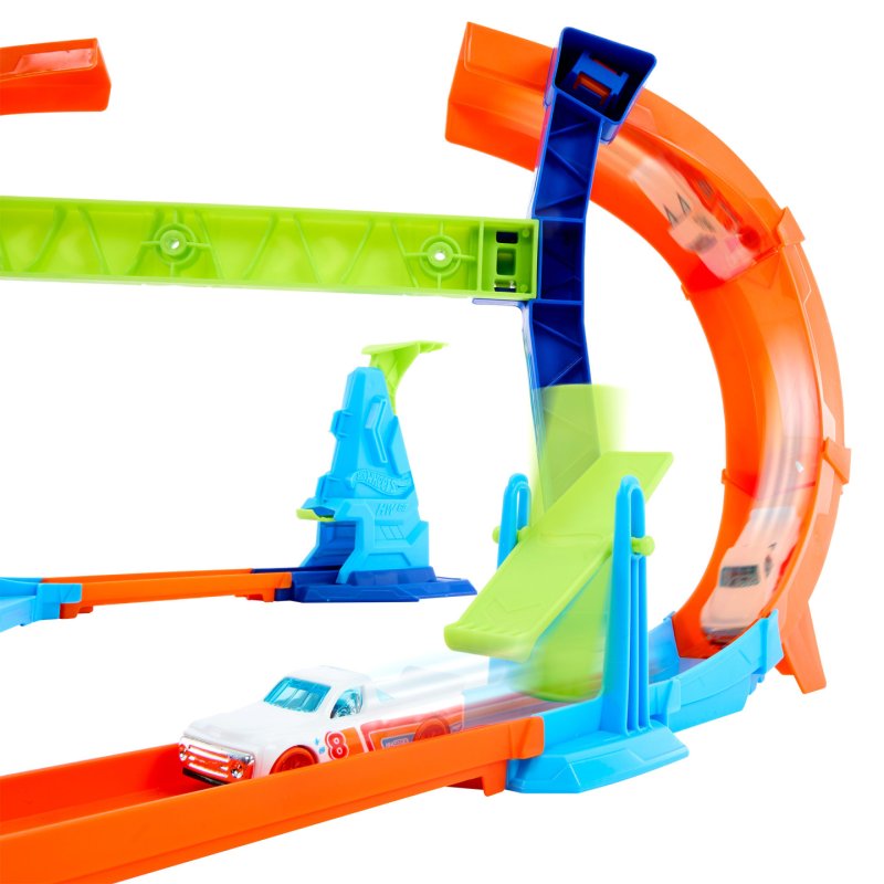 Hot Wheels – Coffret Piste Looping et Saut Piste Multi Crash
