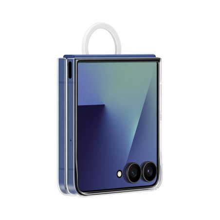 Samsung EF-QF766CTEGWW coque de protection pour téléphones portables 17,4 cm (6.85") Housse Transparent