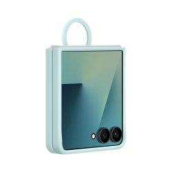 Samsung Ring Case (Silicone) fr Galaxy Flip7 Light Cyan