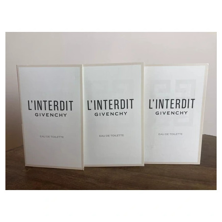 Givenchy L'Interdit Sample - 0.03 Fl Oz 1 Ml