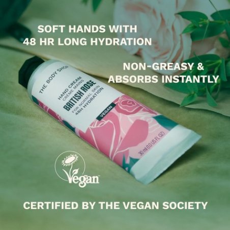 Body Shop British Rose Hand Cream 30ml