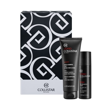 Set Collistar Shower Shampoo 3In1 250ml 48 Hour Freshness Deodorant 100ml