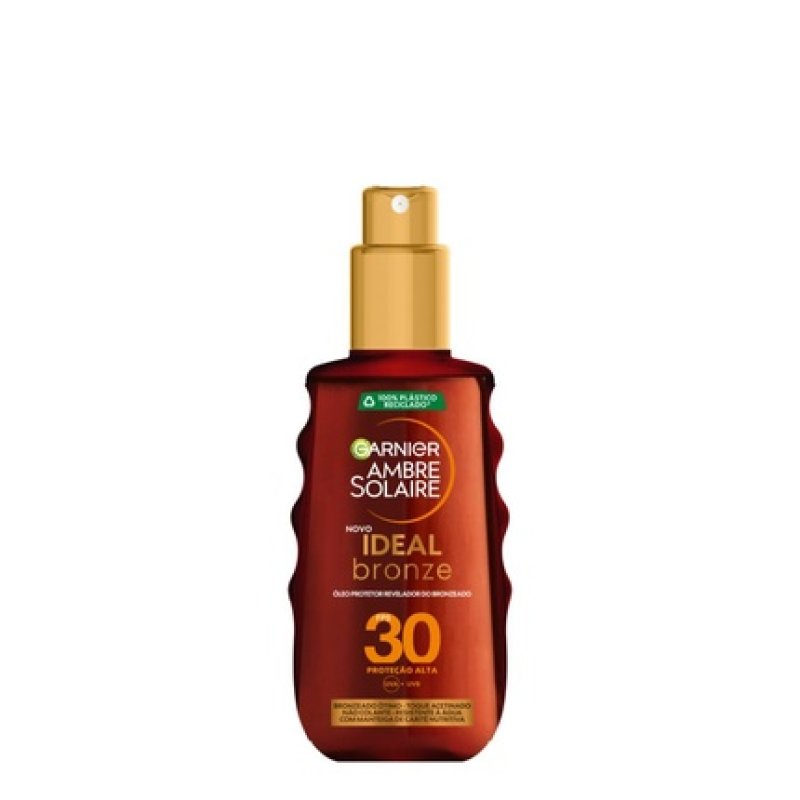 Garnier Ambre Solaire Ideal Bronze Protective Oil Spf30 150ml