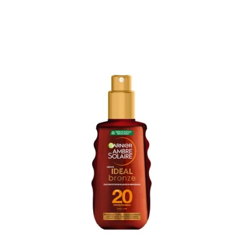 Garnier Ambre Solaire Ideal Bronze Protective Oil Spf20 150ml