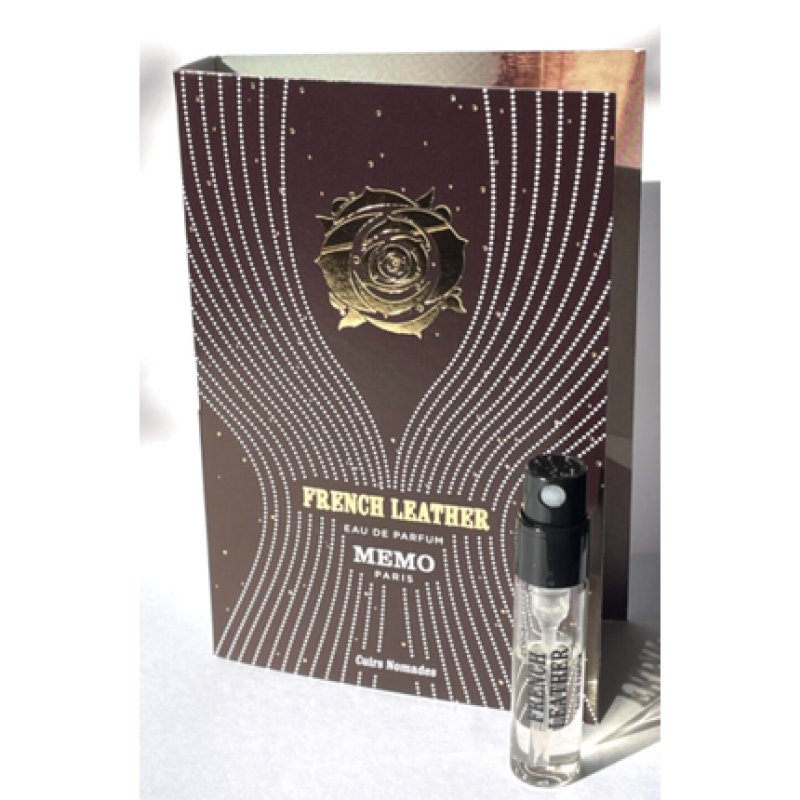 MEMO French Leather Eau de Parfum 1.5ml - NEW with card