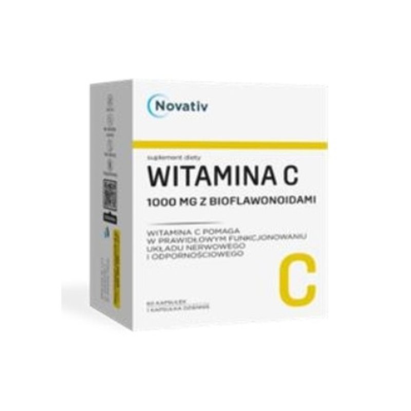 Novativ Vitamin C 1000 mg with bioflavonoids capsules 60 pcs.