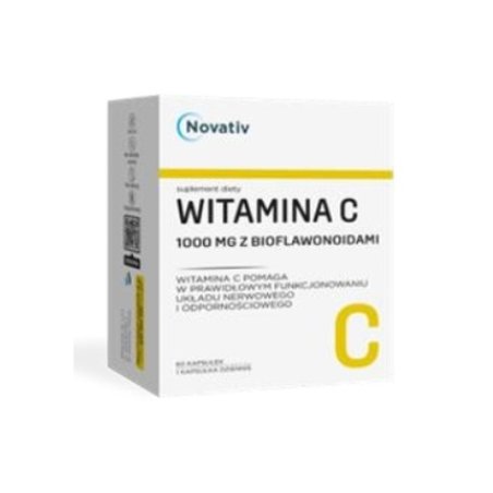 Novativ Vitamin C 1000 mg with bioflavonoids capsules 60 pcs.