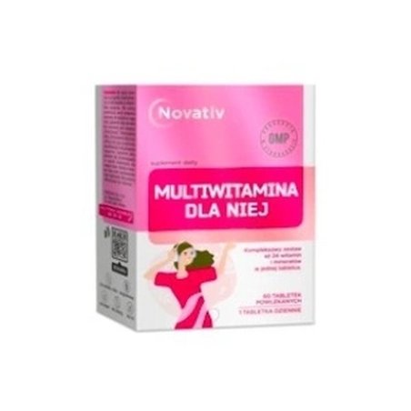 Novativ Multiwitamina dla Niej 60 tabletek powlekanych