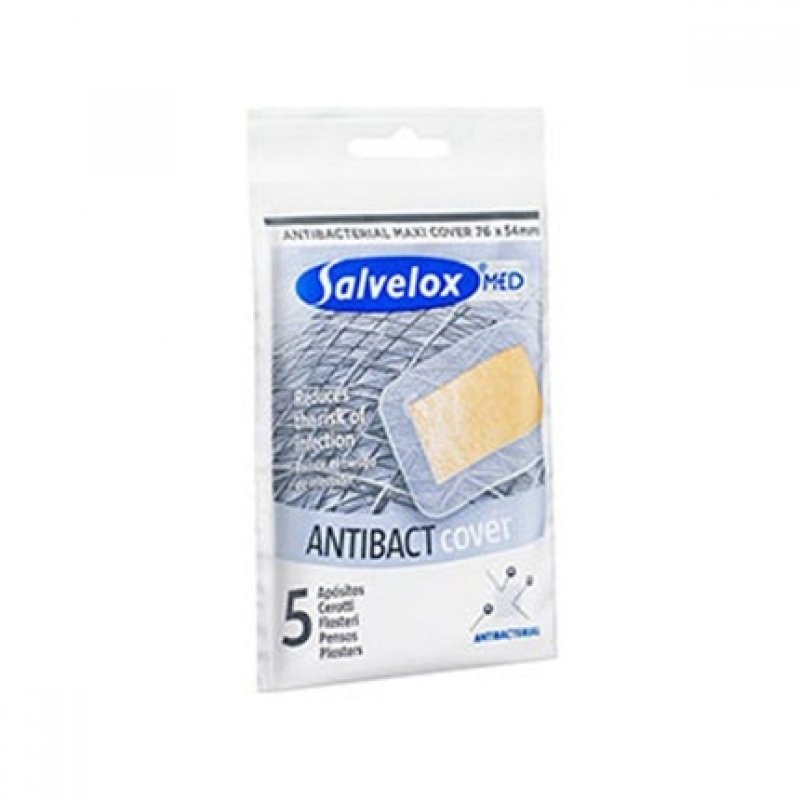 Salvelox Antibact Maxi Cover Bandages 5 Units