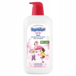 Bambino Kids 3 In 1 Shampoo Shower Gel And Bath Liquid Flaming 1000ml