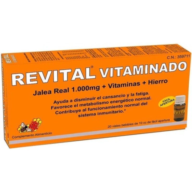 Revital Vitaminado Jalea 1000mg 20 Amp