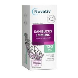 Novativ Sambucus Immuno Syrup For Immunity - 120 Ml