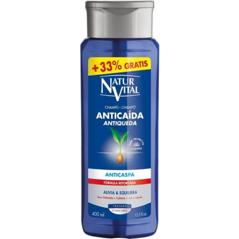 Nature and Life Anti-Hair-Loss Shampoo Nourishes Scalp and Controls Dandruff 400ml