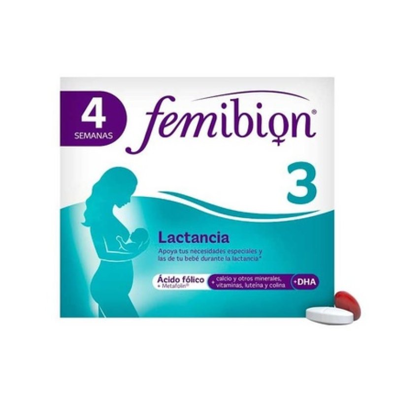Femibion 3 Lactancia 28 Tablets 28 Capsules by Femibion