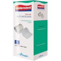 Medipresteril Self-Adhesive Bandage 12cm x 4m