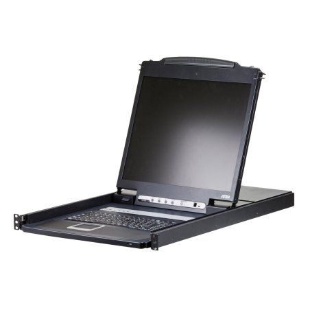 ATEN CL1308N rack console 48.3 cm (19") Black 1U