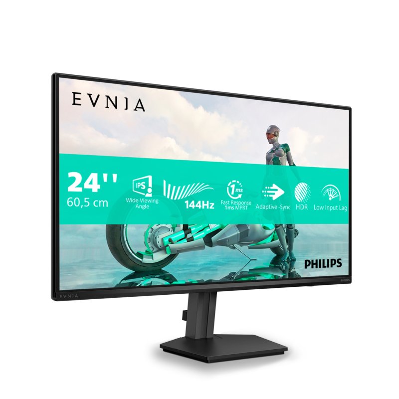 Philips Evnia 3000 24M2N3200NF/00 écran plat de PC 60,5 cm (23.8") 1920 x 1080 pixels Full HD LCD Gris