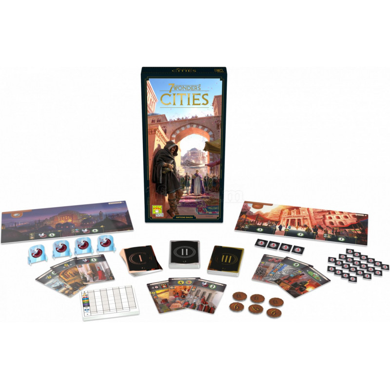 Jeu - 7 Wonders Nouvelle édition : Cities (Extension)