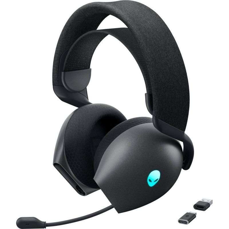 Alienware AW725H Headset Wired & Wireless Head-band Gaming USB Type-C Bluetooth Black