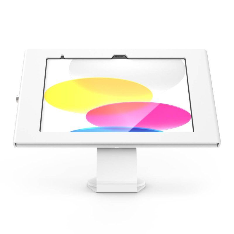 Compulocks iPad 10th-11th (A16) Gen, Apex Enclosure Core Counter Stand or Wall Mount - White