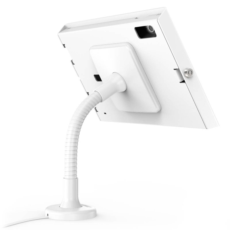 Compulocks iPad 10th-11th (A16) Gen, Apex Enclosure Flex Arm Mount - White