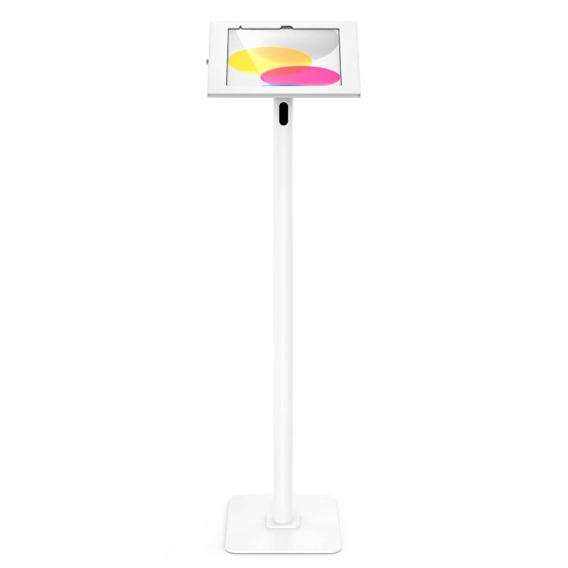 Compulocks iPad 10th-11th (A16) Gen, Apex Enclosure Swift Floor Stand - White