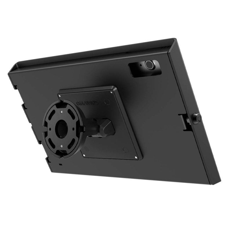 Compulocks iPad 10th-11th (A16) Gen, Apex Enclosure Bow Tilting Wall Mount - Black