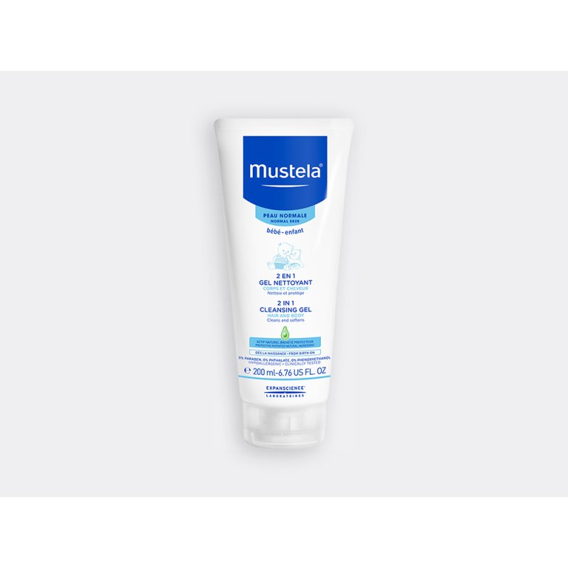 Mustela 2 en 1 Gel Nettoyant à l'Avocat 200 ml