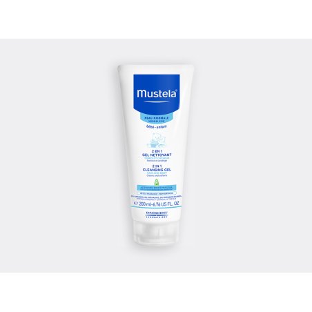Mustela 3504105028459 baby body wash 200 ml