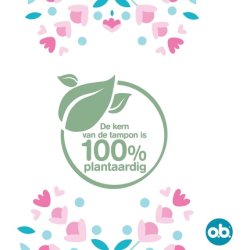 OB Super Original Tampons for Heavy Menstrual Days with Anti-Bacterial Technology