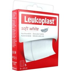Essity Leukoplast Soft White Dressings 8x10cm - Pack of 5