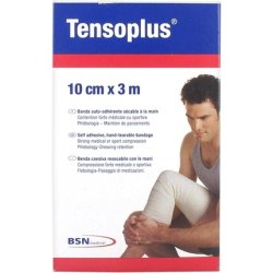 BSN Medical Tensoplus Hand Dryable Self-Adhesive Tape 10cm x 3m - White