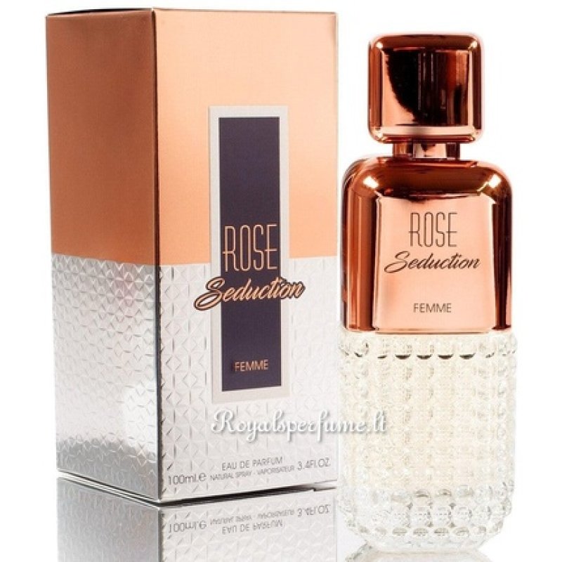 Fragrance World Rose Seduction - 100ml Perfumed Water For Women