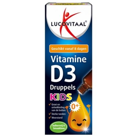Lucovitaal Vitamin D3 Drops Kids - Essential Vitamin For Children's Health