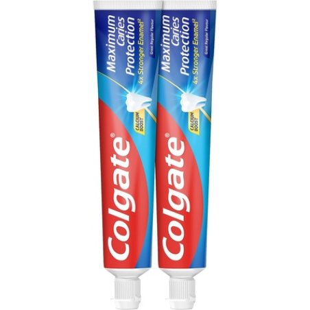 Colgate Toothpaste with Active Fluoride and Liquid Calcium Mint Flavor 75ml