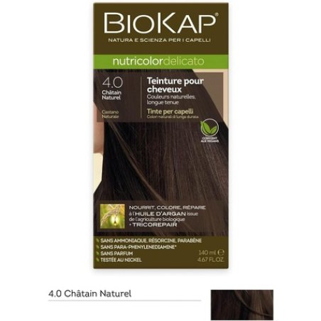 Nutricolor Chestnut 4.0 Hair Color 140ml Brown