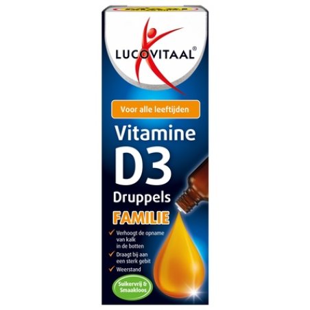 Lucovitaal Vitamin D3 Drops Family - Essential Vitamin D Supplement