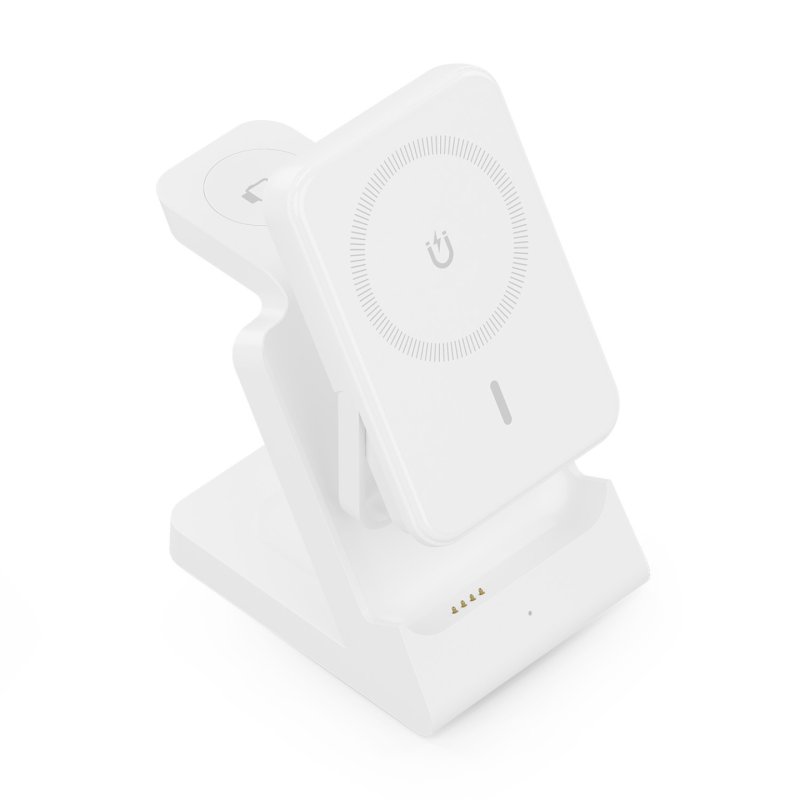 AISENS ASCH-15W4WC063-W mobile device charger Headphones, Smartphone, Smartwatch White USB Wireless charging Indoor