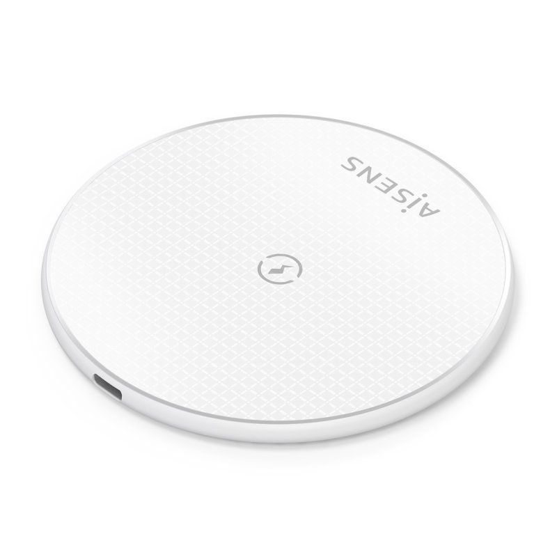 CARGADOR AISENS INALAMBRICO USB-C 15W PARA MOVIL BLANCO