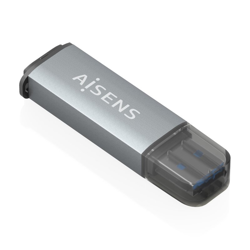 AISENS ASCR-2A09-GR lecteur de carte mémoire USB 3.2 Gen 1 (3.1 Gen 1) Type-A Gris