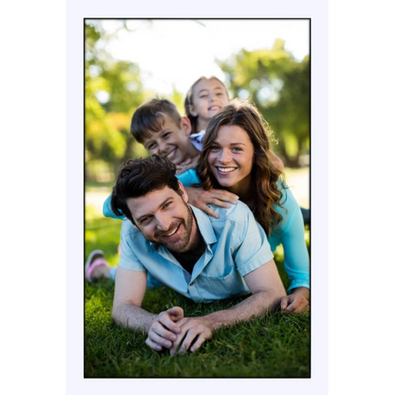 Rollei - Smarter picture frame - 10 Diagonal - WiFi - App Control - Model 106 Portable - 10.1 inches - White