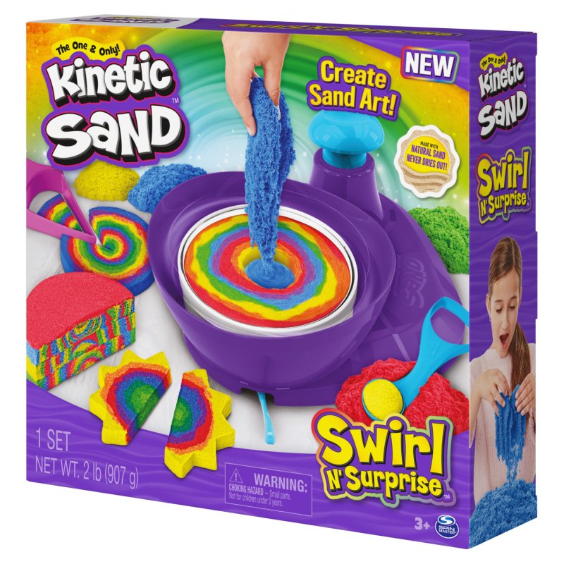Kinetic Sand - Swirl N' Surprise (6063828)