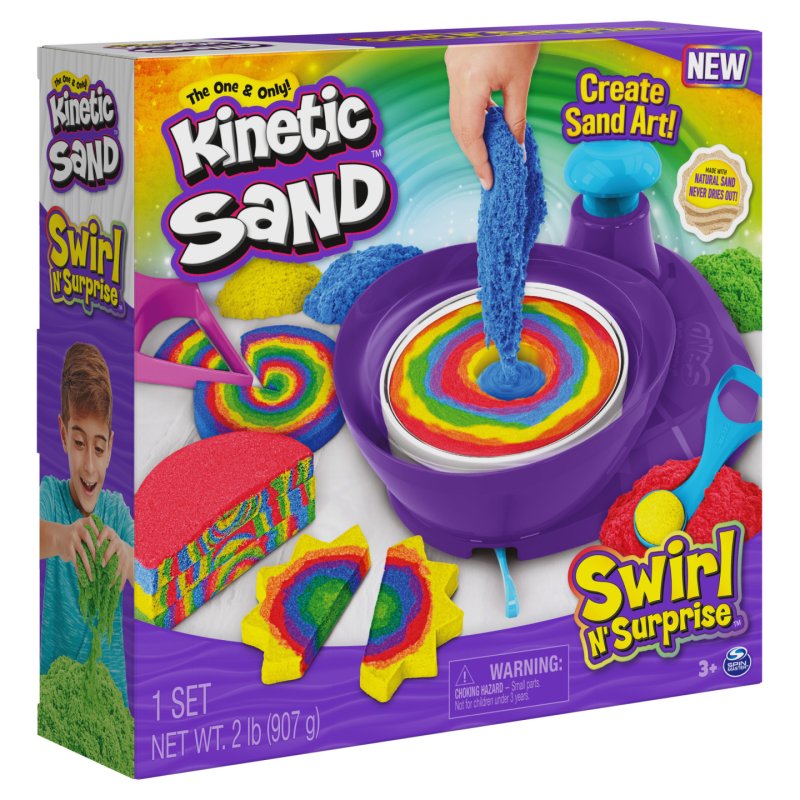 Kinetic Sand - Swirl N' Surprise (6063828)