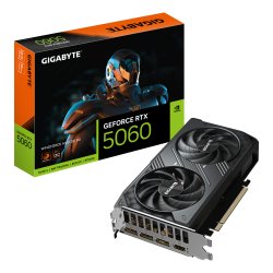 GIGABYTE GeForce RTX 5060 WINDFORCE MAX OC 8G Carte Graphique – 8 Go GDDR7, 128 bits, PCI-E 5.0, 2512 MHz Fréquence