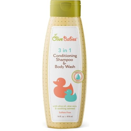 Vitale Olive Babies 3 in 1 Conditioning Shampoo & Body Wash 414ml