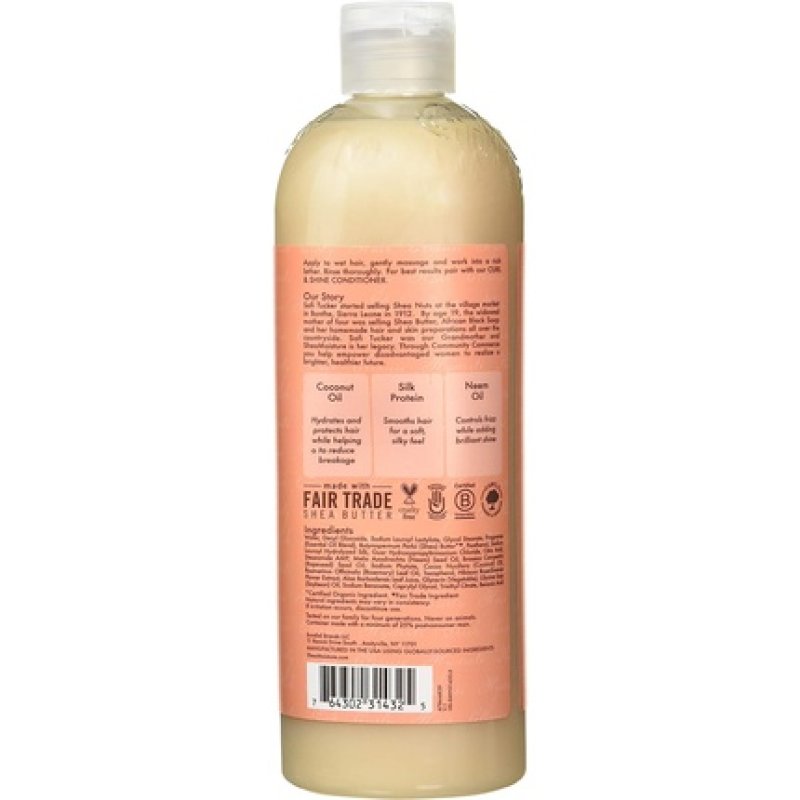 Shea Moisture Coconut Shampoo