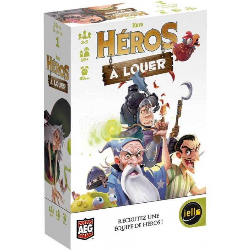 Jeu - Mini Games - Héros à Louer