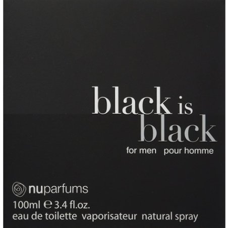 Parfum de France Black is Black Homme Eau de Toilette Spray 100ml