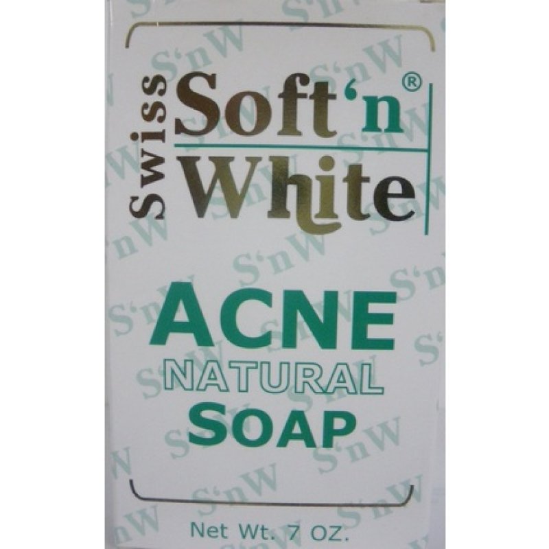 Soft'n White Swiss Acne Soap 200g